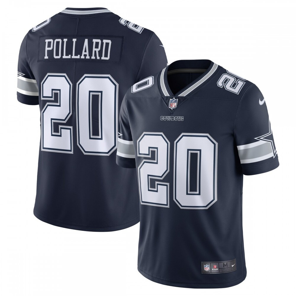 Tony Pollard Dallas Cowboys Nike 2020 Vapor Limited Jersey - Navy-GridironStore